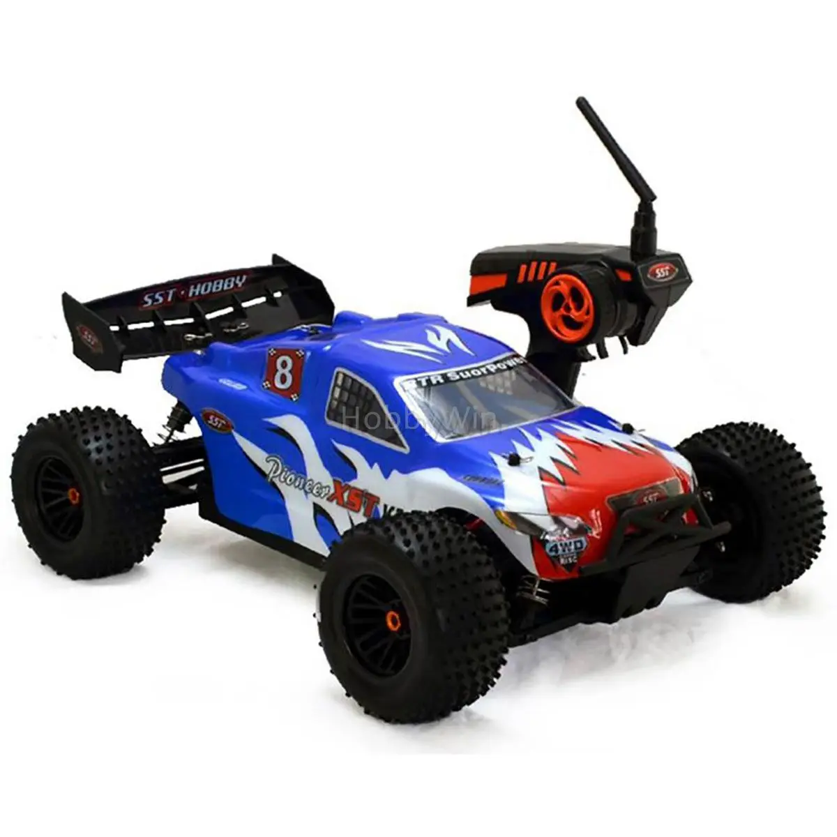 Saisu RC Car 1985 1/10 4WD Brushless EP Off-Road Truggy XST 2.4G RTR