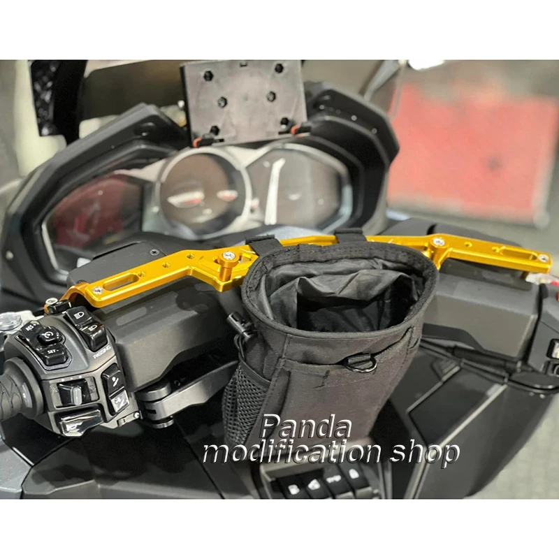 Handlebar Crossbar Phone Holder Storage Bag Speedometer accessories For KYMCO AK550 PREMIUM  2022 2023 2024