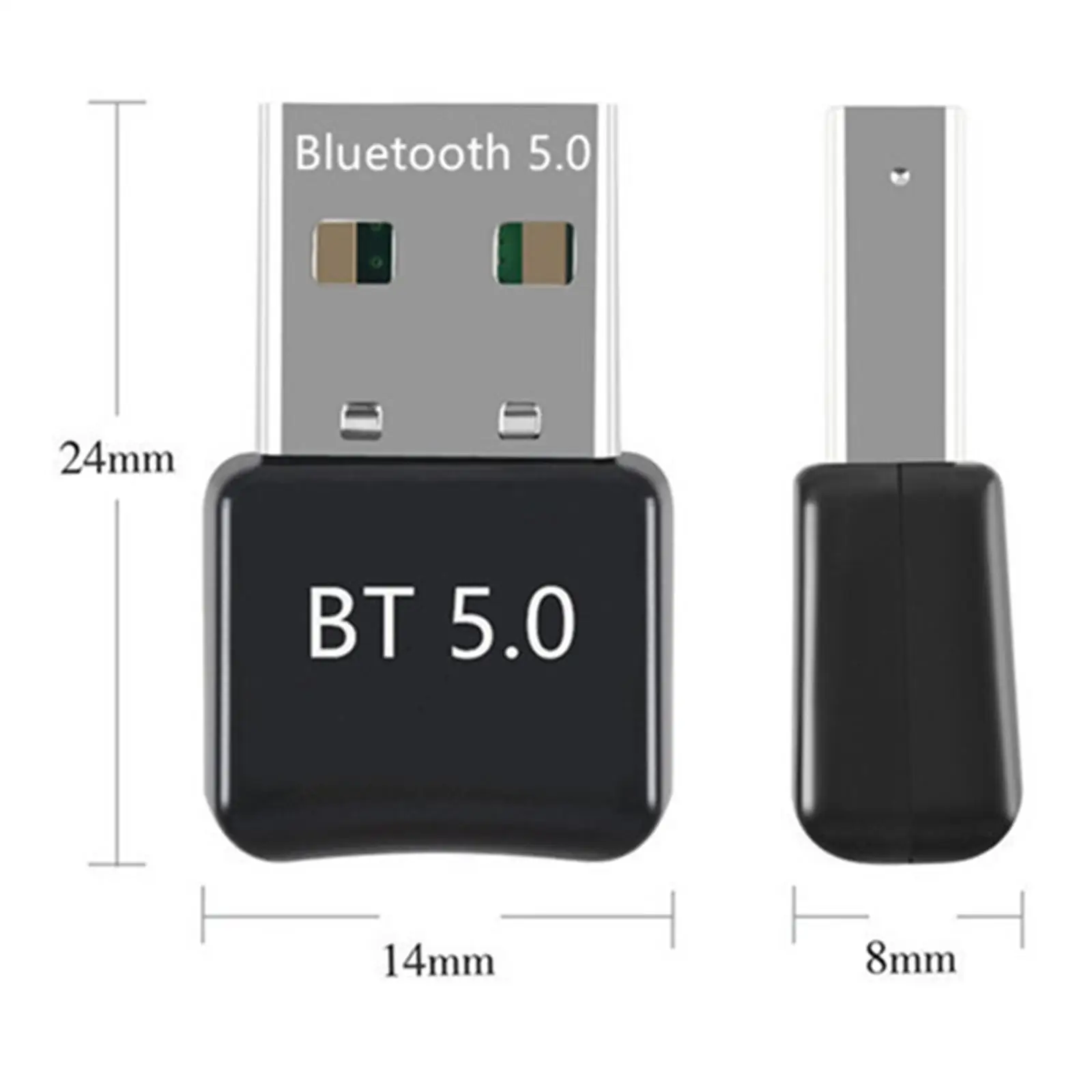 Mini adaptador Bluetooth receptor de audio 3Mbps para auriculares