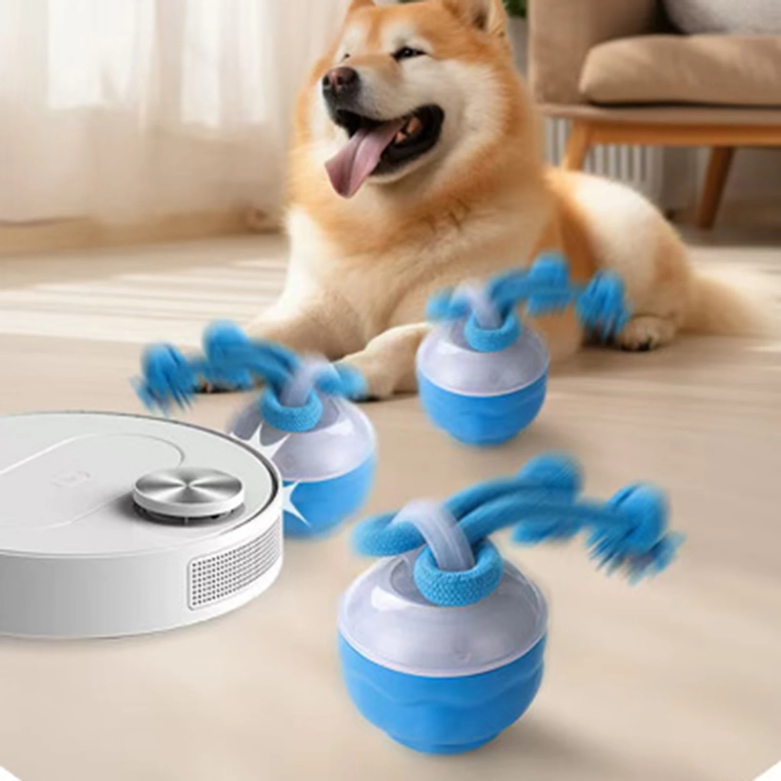 Automatic Moving Dog Ball - Automatic Moving Ball Interactive Dog Toy