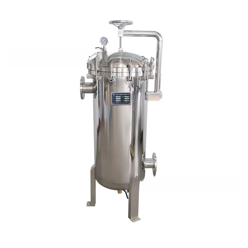 Stainless steel 3-bag filter, industrial pre-filter 304 quick-pack filter 3-bag filter