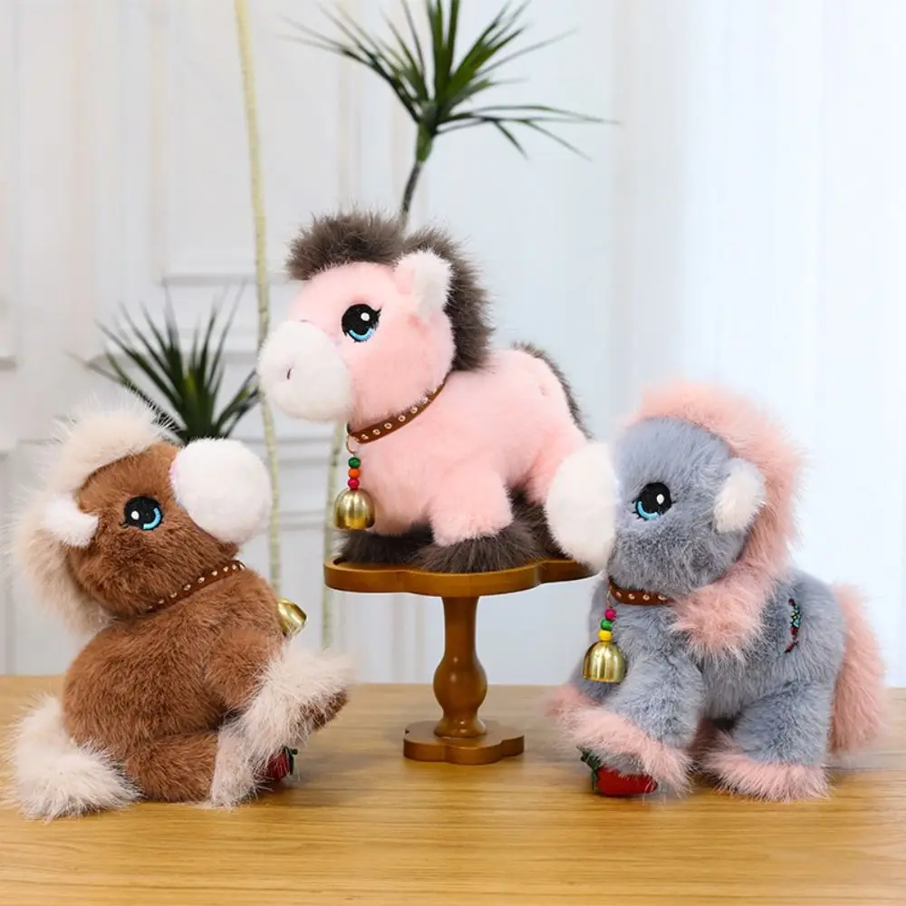 

Simulation Foal Plush Doll Stuffed Tail Long Mane Horse Plush Toys 25/35cm Standing Horse Stuffed Toy Easter Gifts