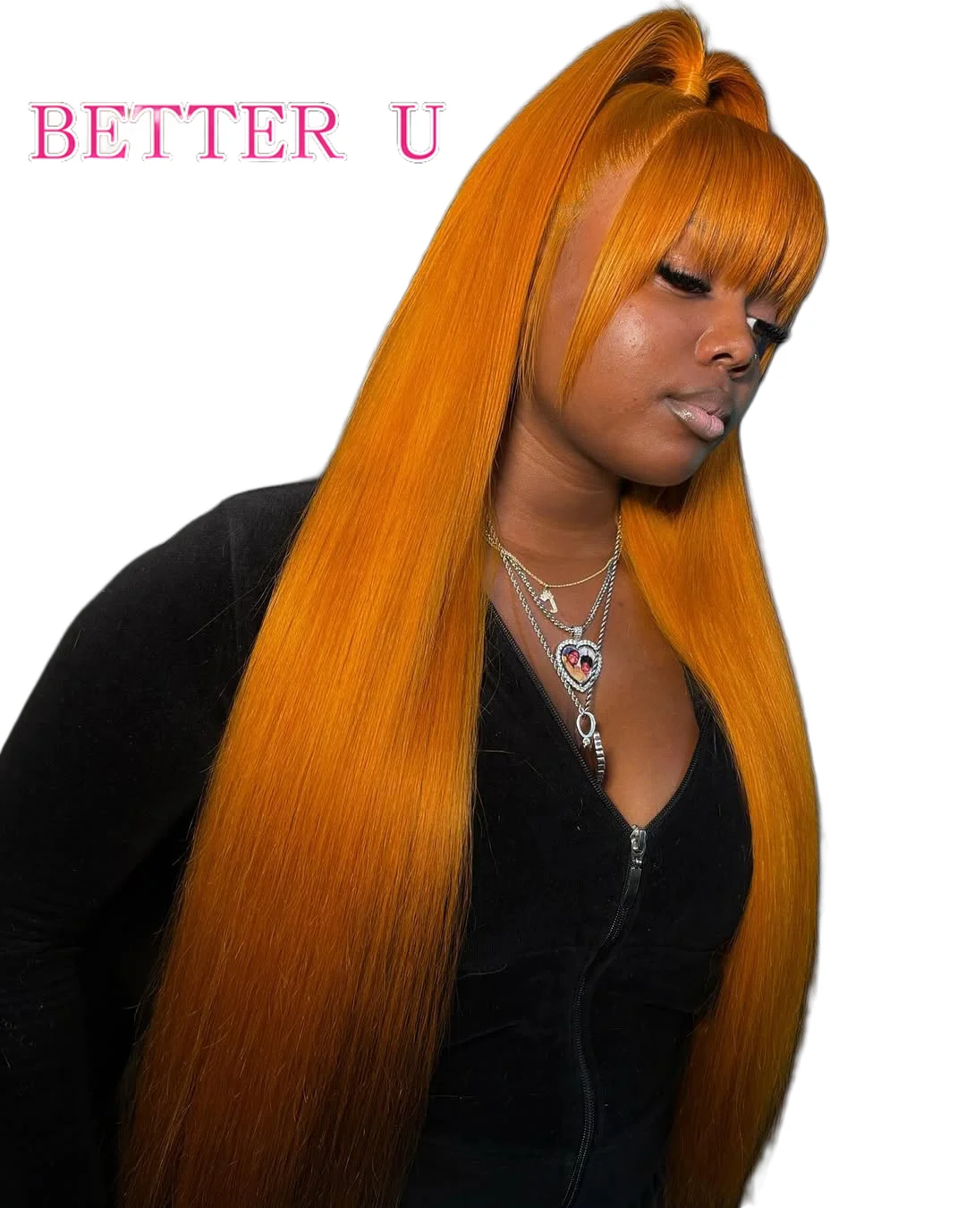 13x6 أصفر داكن الدانتيل الجبهة خصلات الشعر المستعار الإنسان البرازيلي قبل نتف مستقيم ملون 13x4 الدانتيل الشفاف الباروكات الأمامية للنساء #3