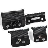 2024 Dragon Scale Texture 440C Steel Diamond Like Coating SC Hair Clipper Blade Rechargeable Clipper Replacement Head