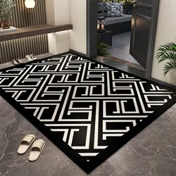 Simple entry door floor mat, entrance door foot mat, advanced gate carpet dust removal and soil door mat can be customized