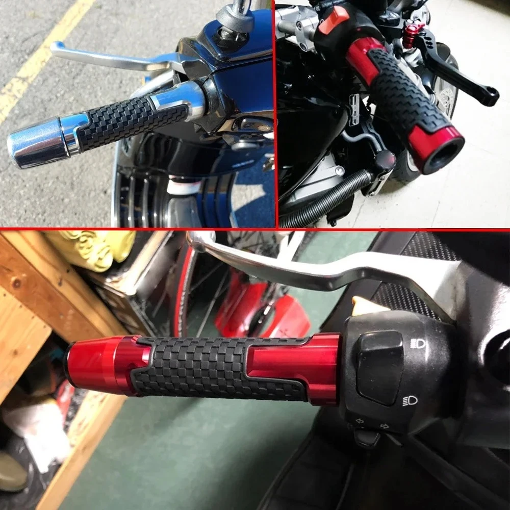 Motorcycle Handlebar Grips For KAWASAKI Z125 Z250 Z300 Z400 Z650 Z750 Z750L Z750R Z750S Z800 Z900 Z900RS Z1000 /R/SX 2003-2026
