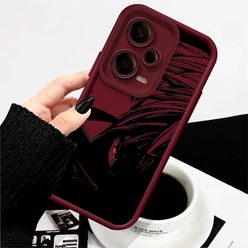 Anime Death Note Logo Luxury Eye Ladder For Xiaomi Redmi Note 13 12 12C 11 11S 10 10C 10A 9C 9A Pro 5G Cover Phone Case