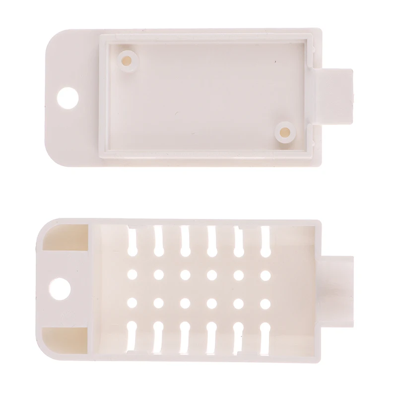 1Pc 6x27mm Mini Plastic Temperature Humidity Sensor Enclosure Housing Plastic Instrument Enclosures