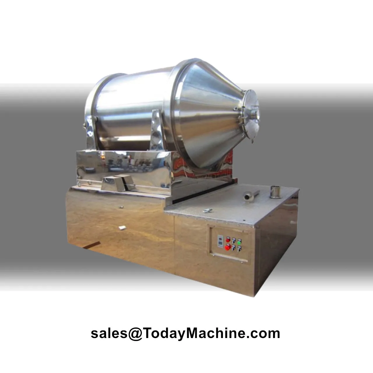 Two Dimensional Mixer for Processing Wheat Flour