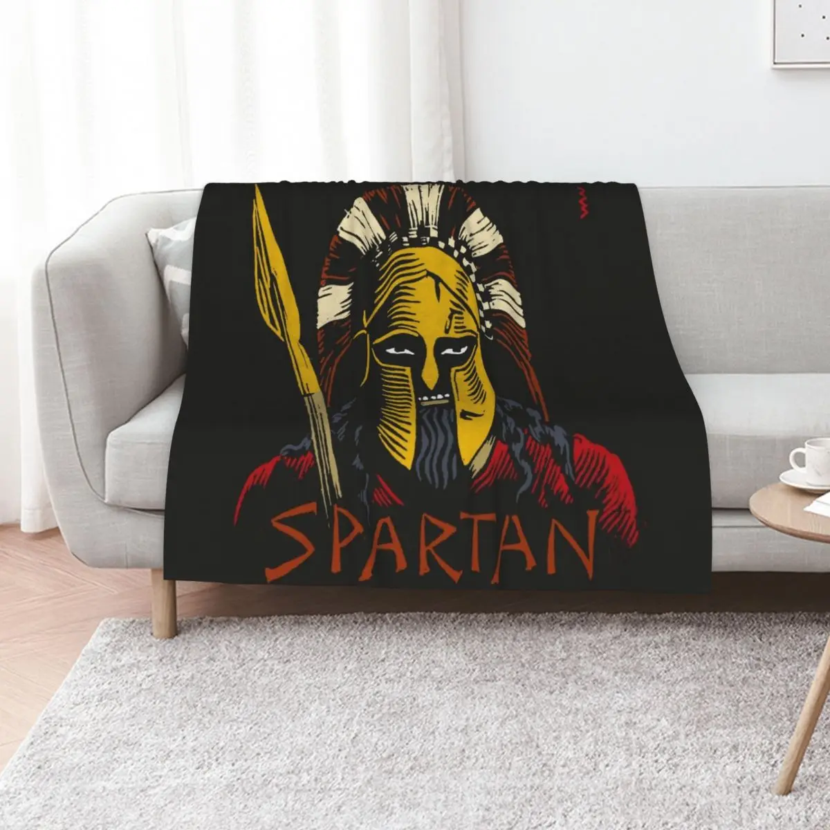 

Spartan Throw Blanket For Sofa Thin Bed covers Designers Thin Blankets