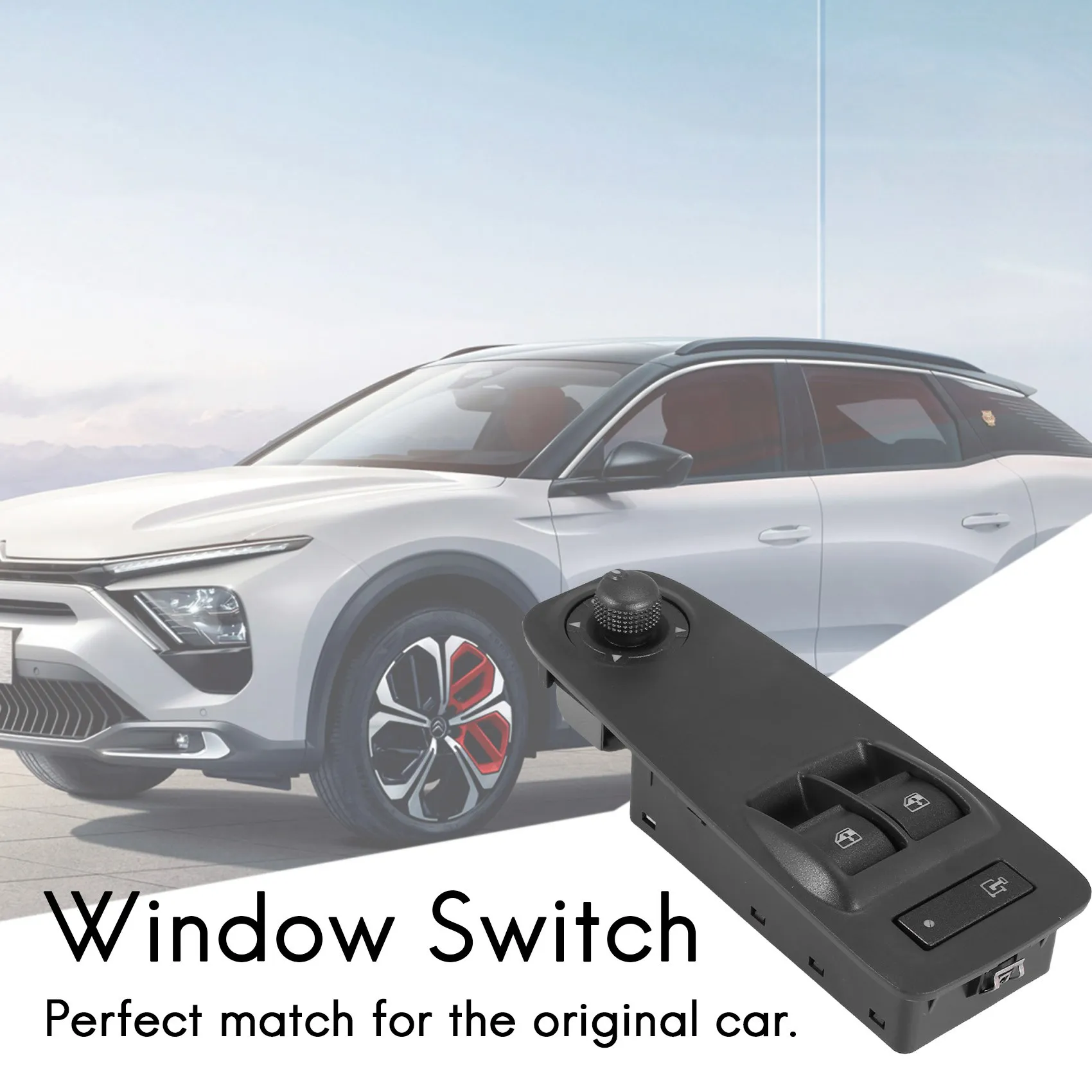 New Power Window Switch For Peugeot Boxer Citroen Jumper Fiat Ducato 735487419