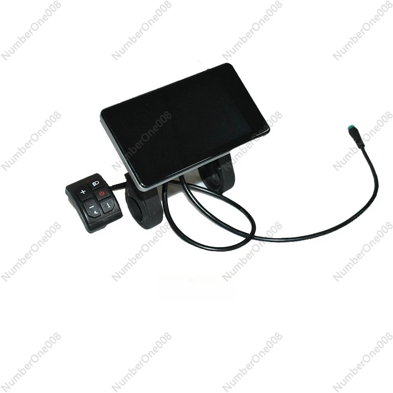 

24V-72V electric bicycle LCD four-inch liquid crystal display instrument 808 with light sensing system NFC