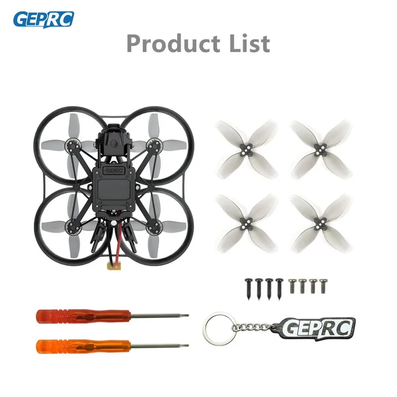 Novo Geprc darkstar20 hd o3 cinewhoop quadcopter speedx2 1102 taker F411-12A-E 1-2s aio longrange freestyle drone avião rc