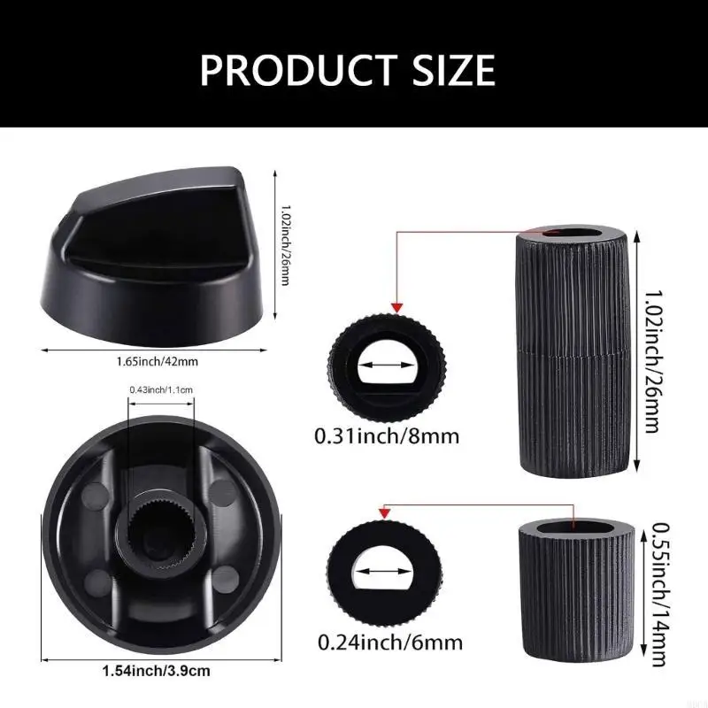 M6CB Multifinutional Use Knobs Osens Knobs Kitchen Appliance Partie adaptée poêle