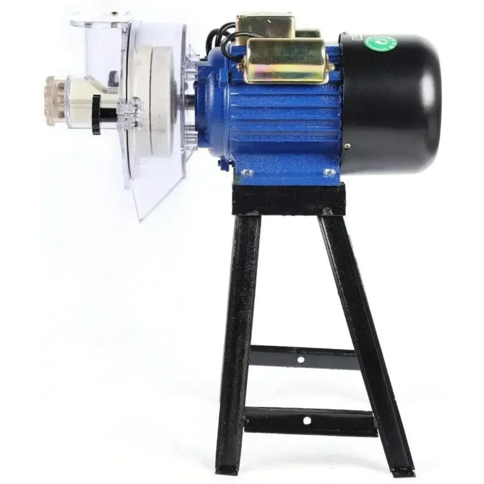 2200W超微粉電動穀物ミル（110V）-トウモロコシ、小麦、飼料、米用ホッパー付き乾湿両用業務用グラインダー