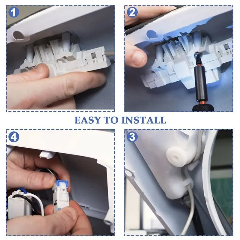 B62B-Washing Machine Door Lock Switch DC34-00025E For , DC34-00025A DC34-00025C 4546106, Etc.