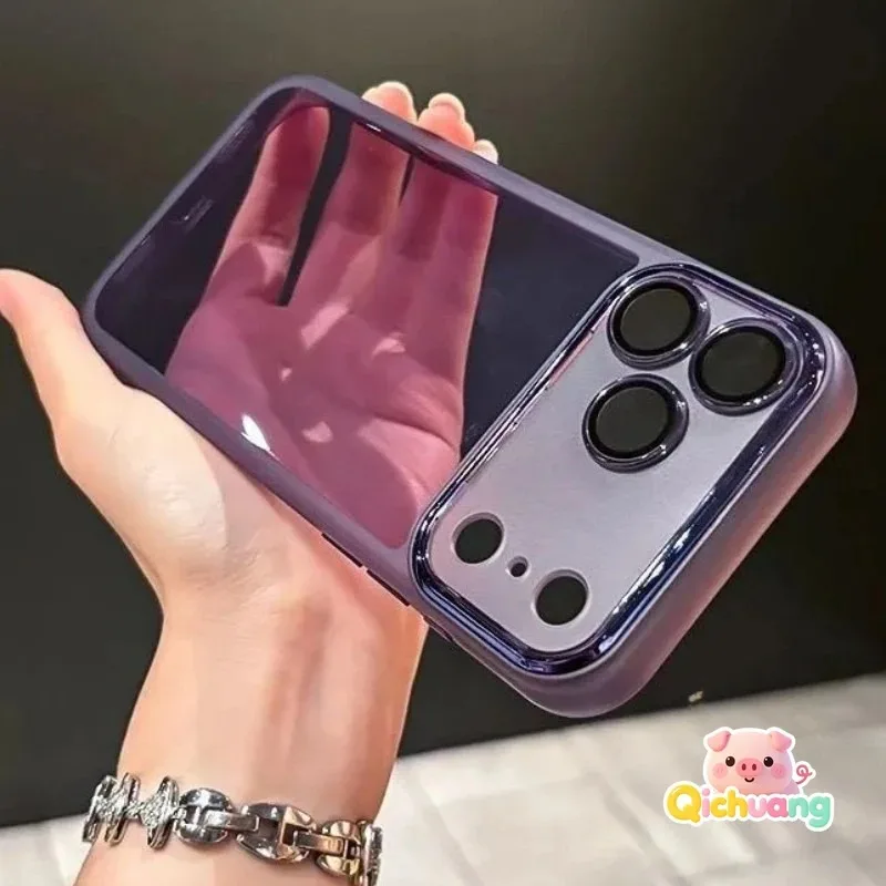 

New Matte Frame Clear Phone Case For Redmi K80 K70 K70E K60 K50 K50i K40 Gaming K40s K30 Ultra K30i K20 Pro Plus Soft Back Cover