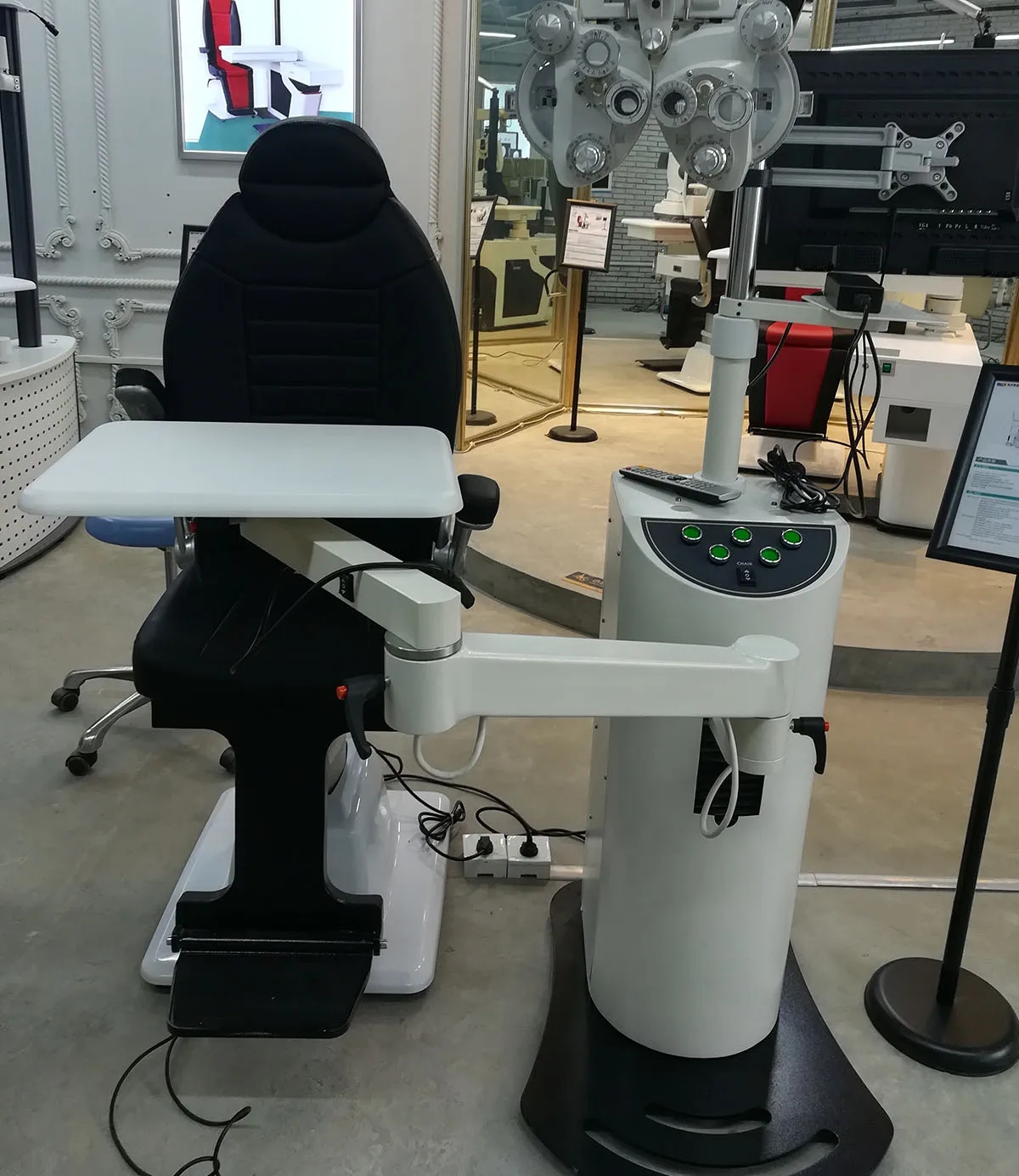 Optometry Unit Instrument Equipment New Designed Combined Table with Chair Ophthalmic Free Shipping