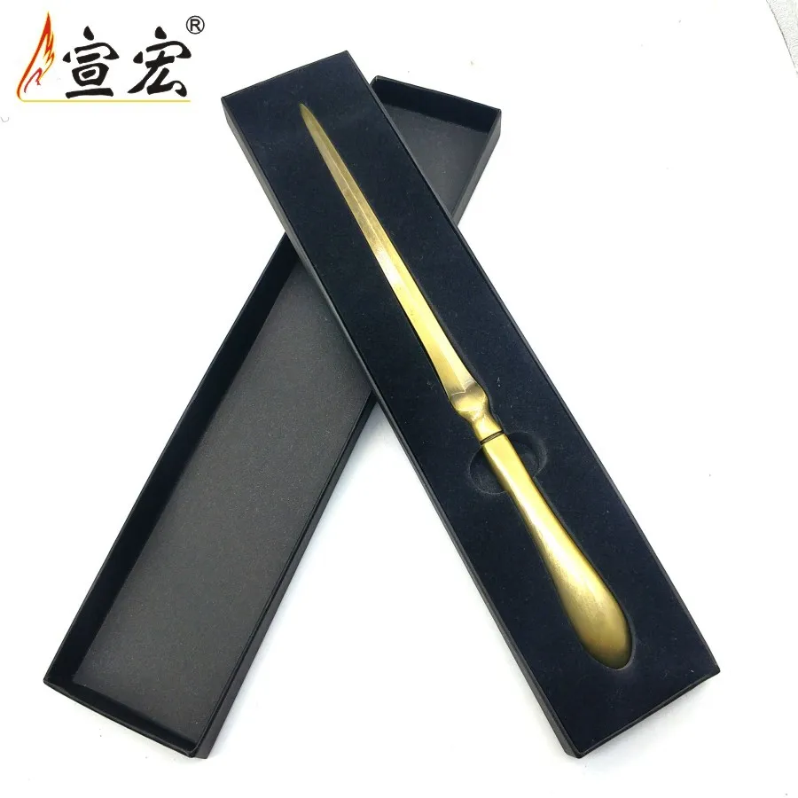 tool to take off security tags European metal letter opener retro box opener Xuan paper cutter utility knife letter opener sword