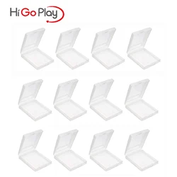HIGOPLAY-fundas de plástico para tarjetas de juego de Nintendo Game Boy Color GBC, funda antipolvo para Cartucho de tarjetas de juego, caja protectora transparente antipolvo