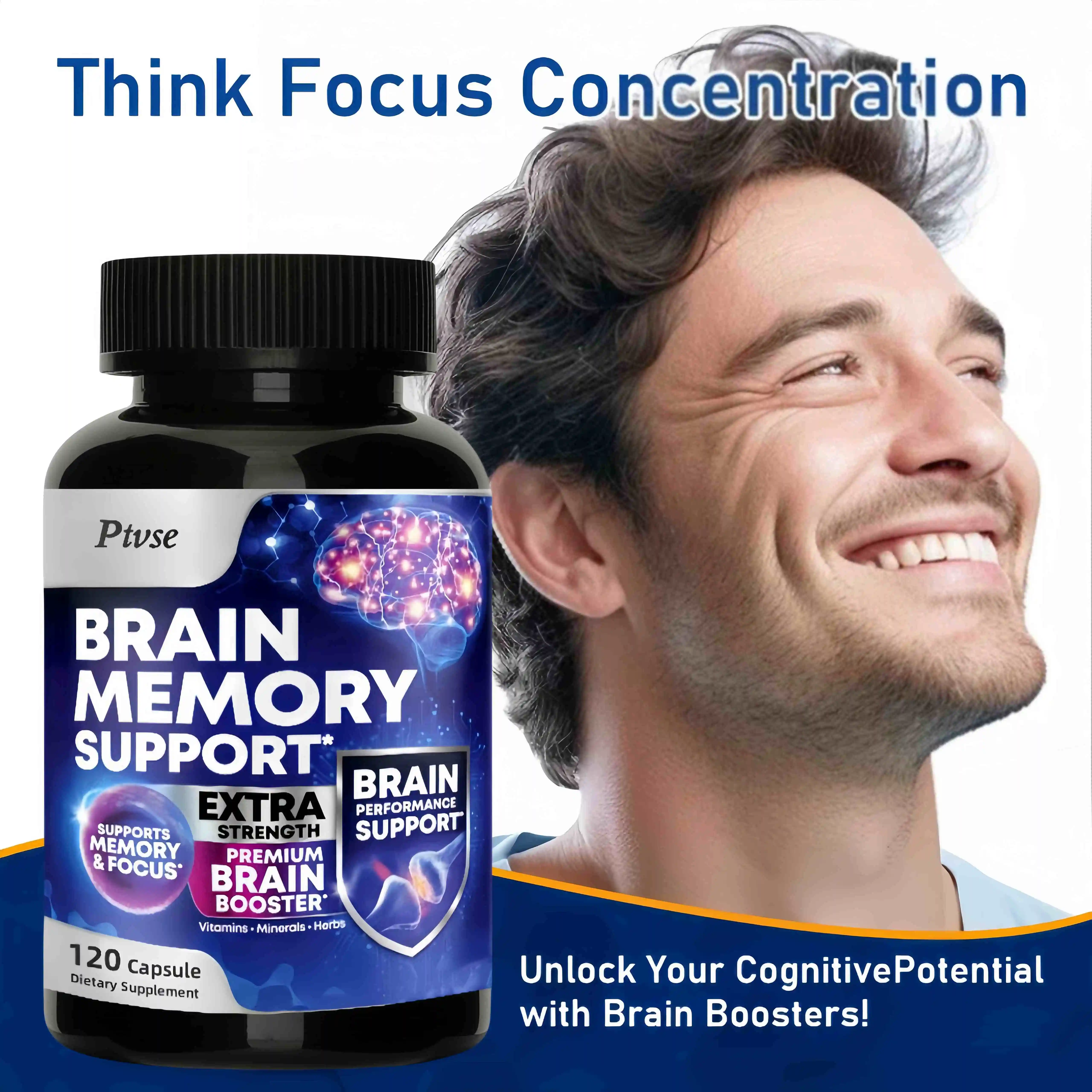 Phosphatidylserine Capsule Strengthen Memory Strengthen attention Refreshing Brain health Capsule