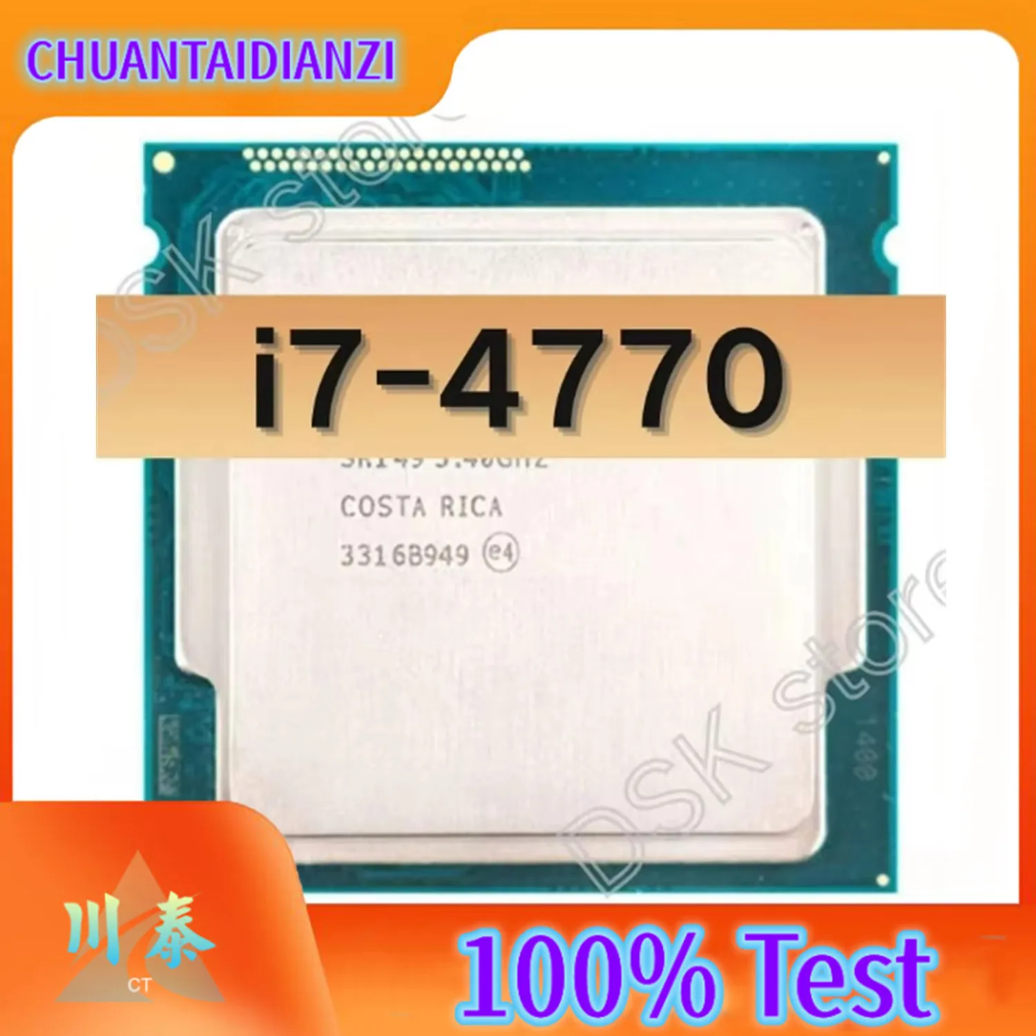 

Core i7-4770 i7 4770 3.4 GHz Quad-Core Eight-Thread CPU Processor 8M 84W LGA 1150