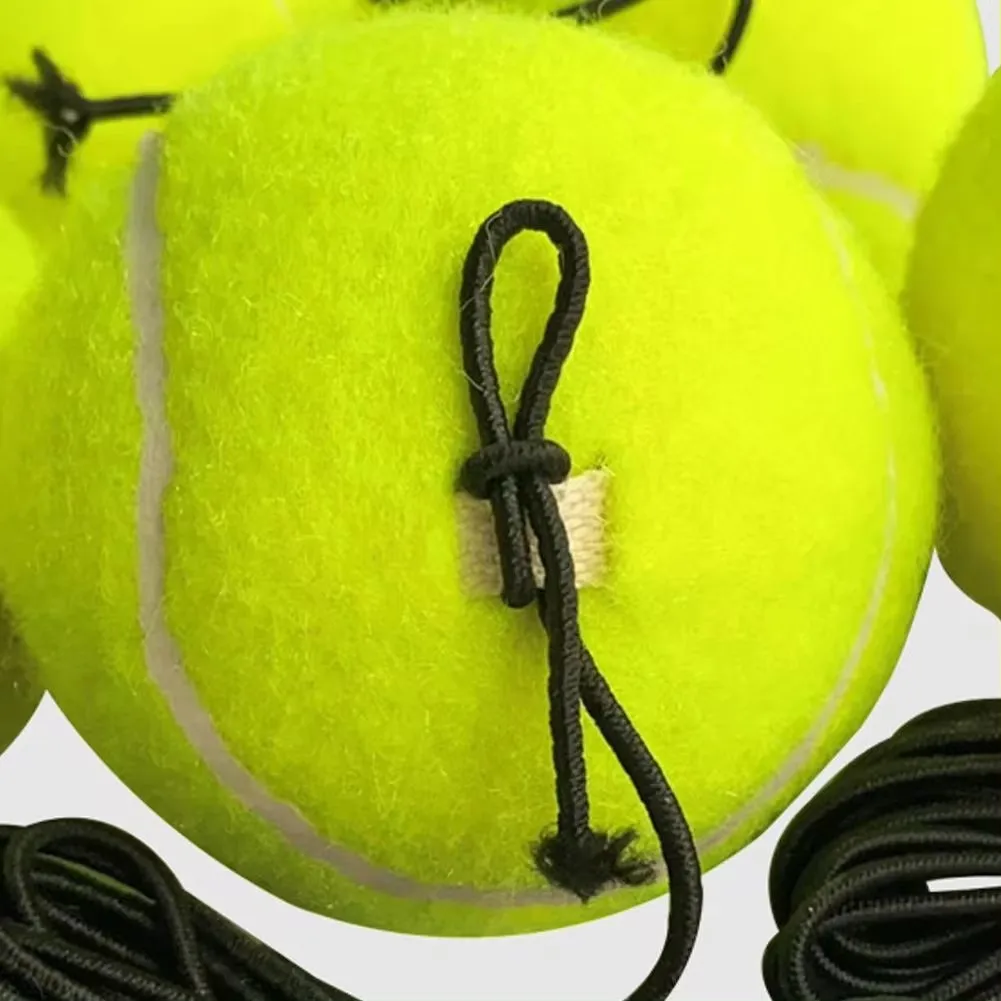 1PC Professional Tennis Balls With Elastic String Bounce Ball Rebound Practice Beach Ball Beginner For Training Ball Accessories