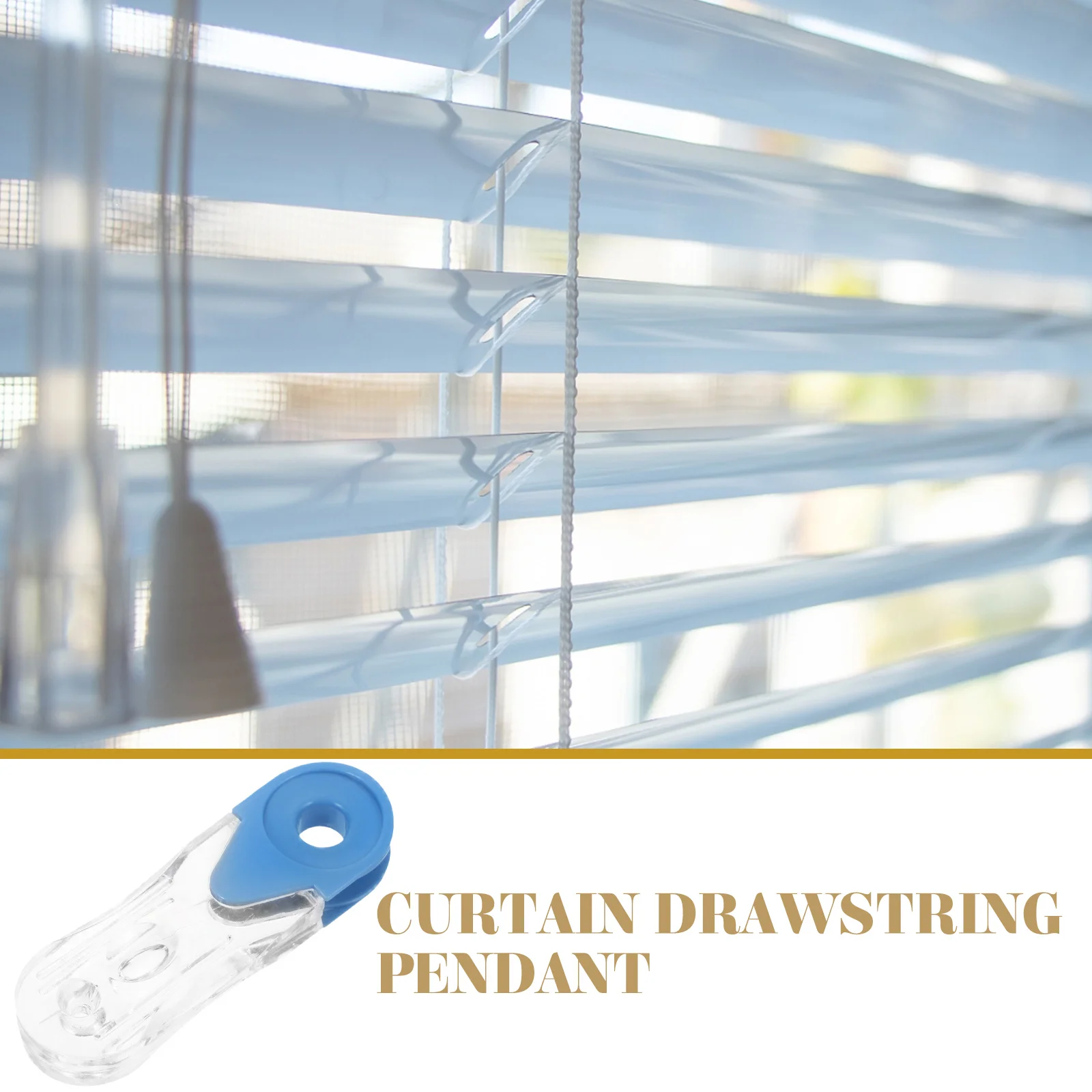 

10 Pcs Blind Accessories Acrylic Cord Tassel H 9cm Window Blinds H Easy Match Curtains Practical Function