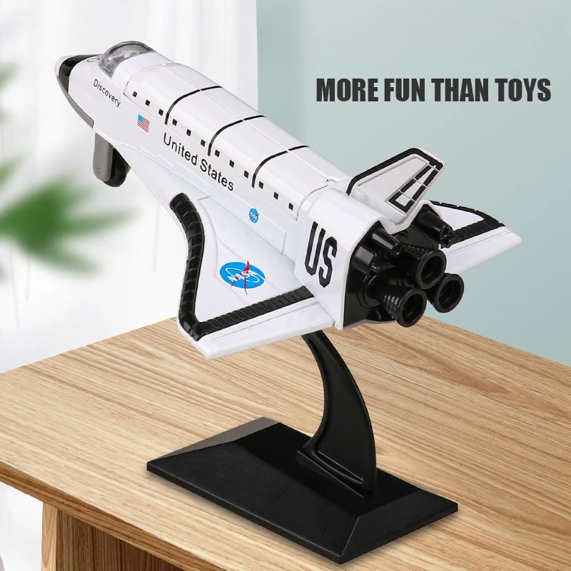 سبيكة مكوك الفضاء كولومبيا المكوك محاكاة الطيران لعبة مجسمة توصية هدية للأطفال