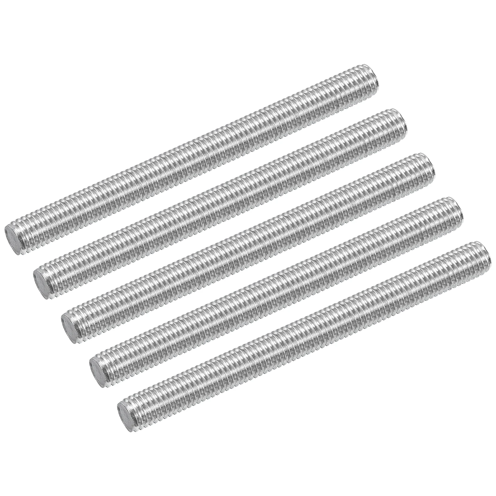 

Uxcell 5-15pcs M3 M4 M10 M12 Fully Threaded Rod 304 Stainless Steel Right Hand Threads 0.5-1.75 Thread Pitch Length 30mm-300mm