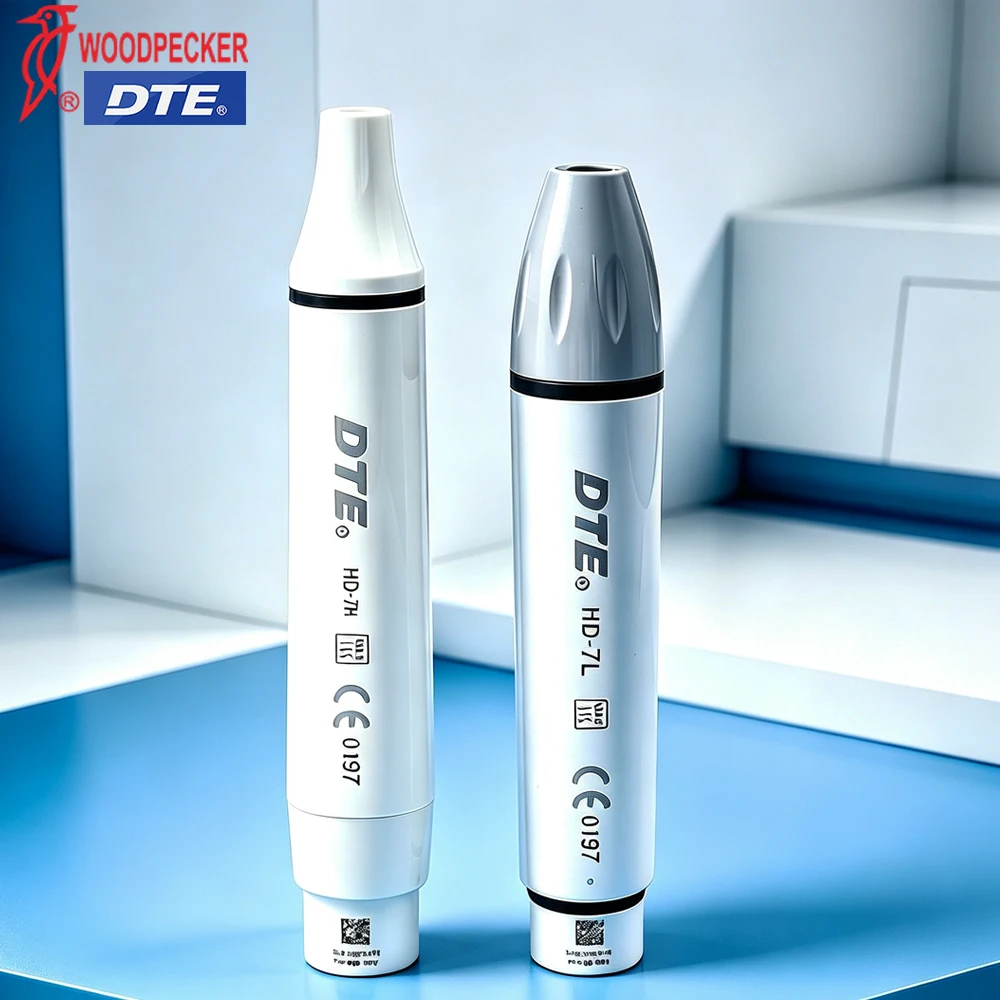 Woodpecker DTE HD-7L HD-7H LED Ultrasonic Piezo Scaler Handpiece Autoclavable Fit DTE SATELEC ACTEON EMS Dental Teeth Cleaning