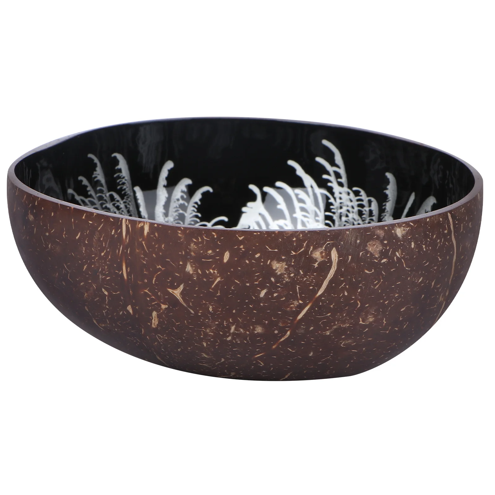 

Creative Natural Coconut Bowl with Beautiful Suitable for Candies Nuts and Small Items Coconut Shell Bowl