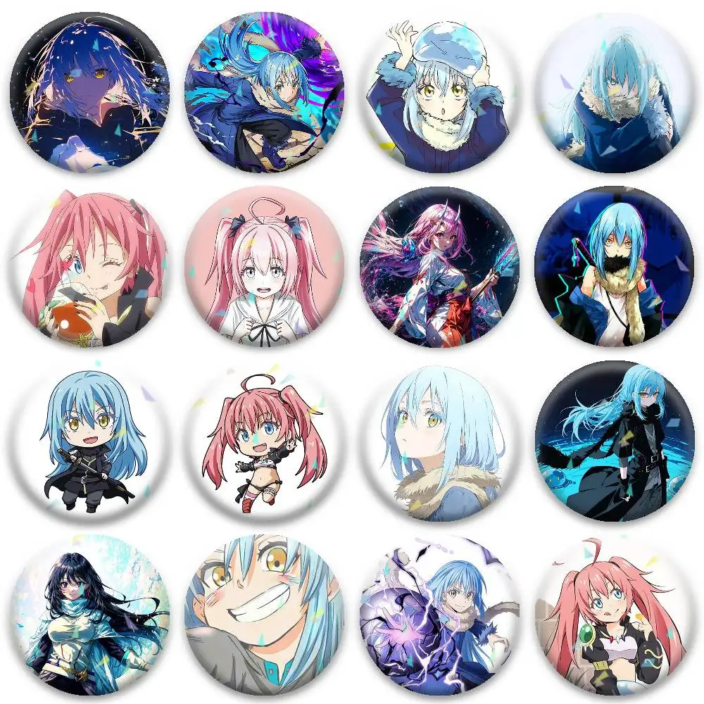 

T-Tensura That Time I Got Reincarnated as a Slime Badges Niche Design Brooch for Backpack Lapel Pins Creative Accessories