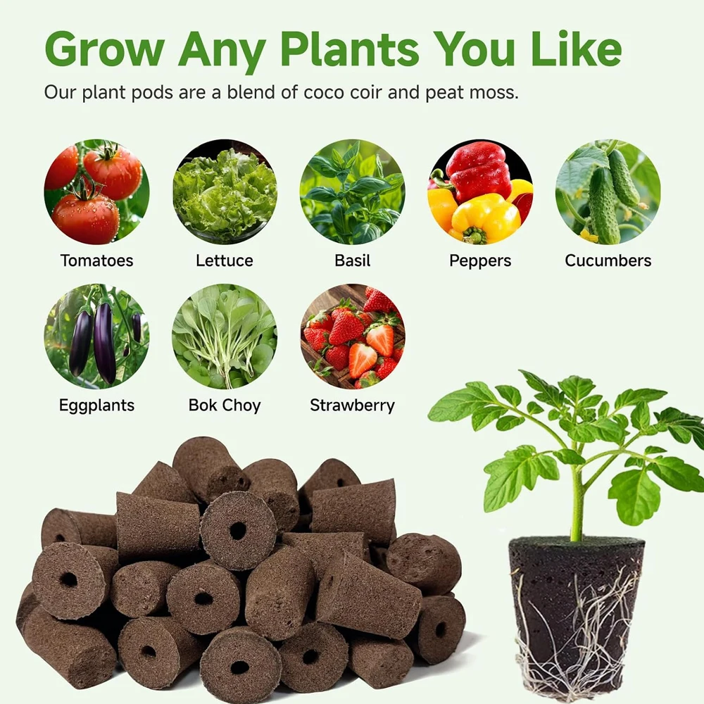 20 Hydroponic Growing Sponges, - Farming And Agriculture 评论和价格