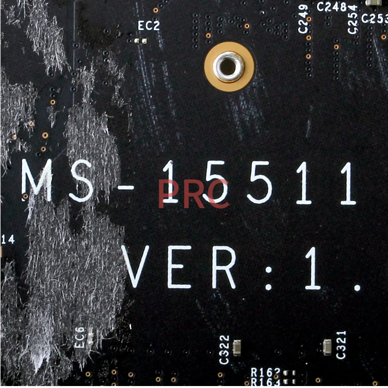 For MSI Modern 15 Laptop Motherboard MS-15511 i5 i7-10th Gen MX350 UMA/DIS Notebook Mainboard