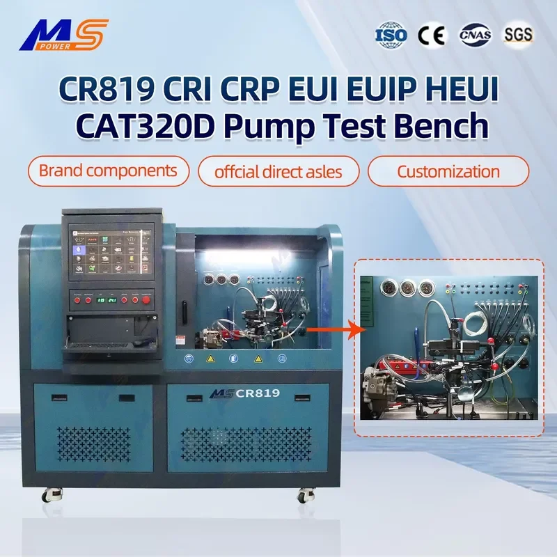 i CR819 EUI EUP HEUI HEUP CAT320D Pump Test Bench