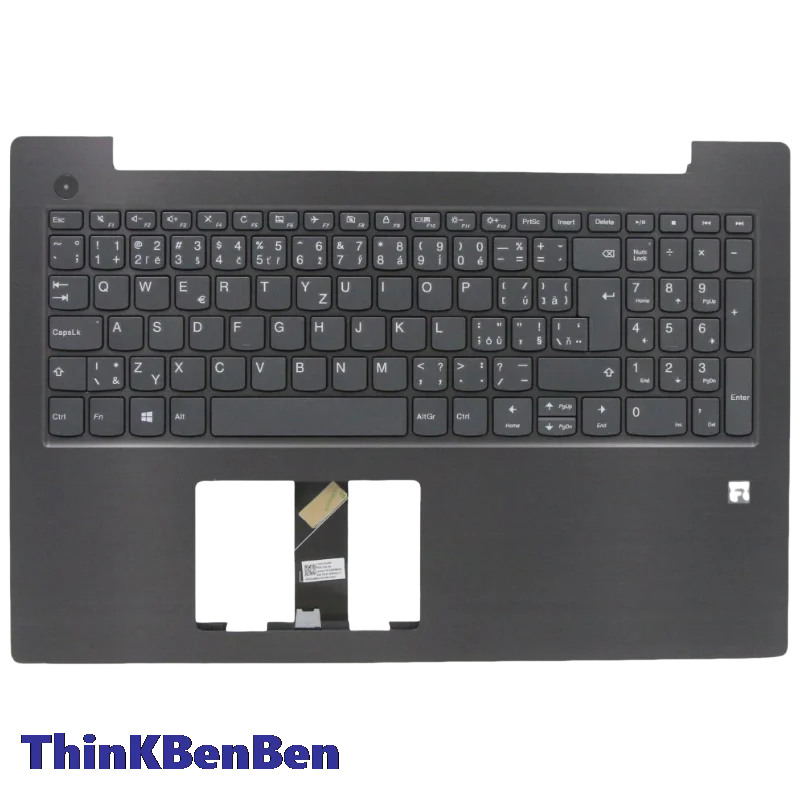 CZ Czech Iron Gray Keyboard Upper Case Palmrest Shell Cover For Lenovo V330 15 15ISK 15IKB 5CB0Q59957