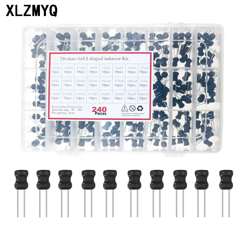 240Pcs 24Values 6X8…