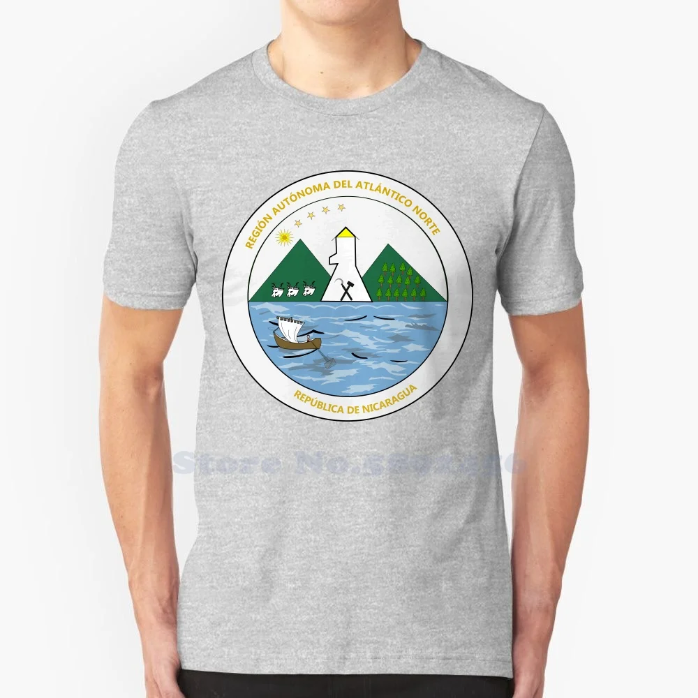 North Caribbean Coast Autonomous Region Brand Logo High-Quality T Shirts Fashion 100% Cotton T Shirt New Graphic Tee