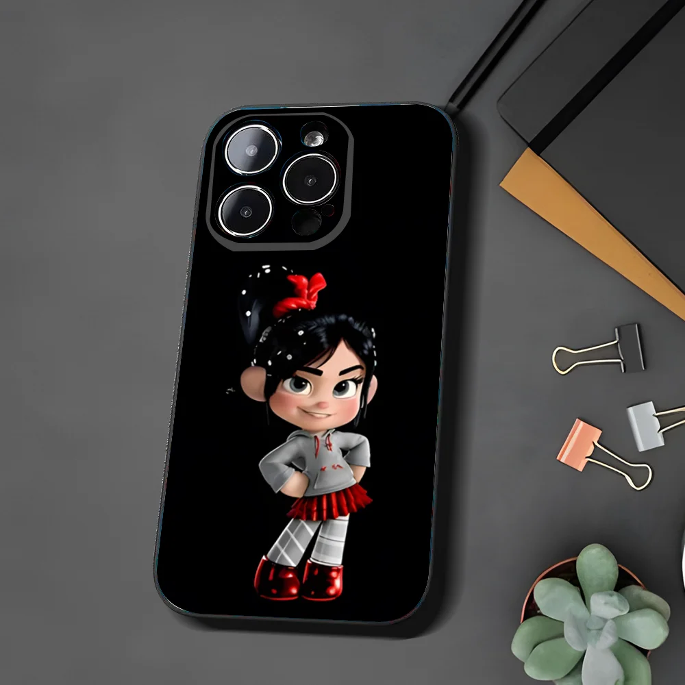 W-Wreck-It Ralph Phone Case For Xiaomi 11 Redmi Note 11 5G 8T 9A 9 10T Note8Pro Note9 12SUltra Black Case