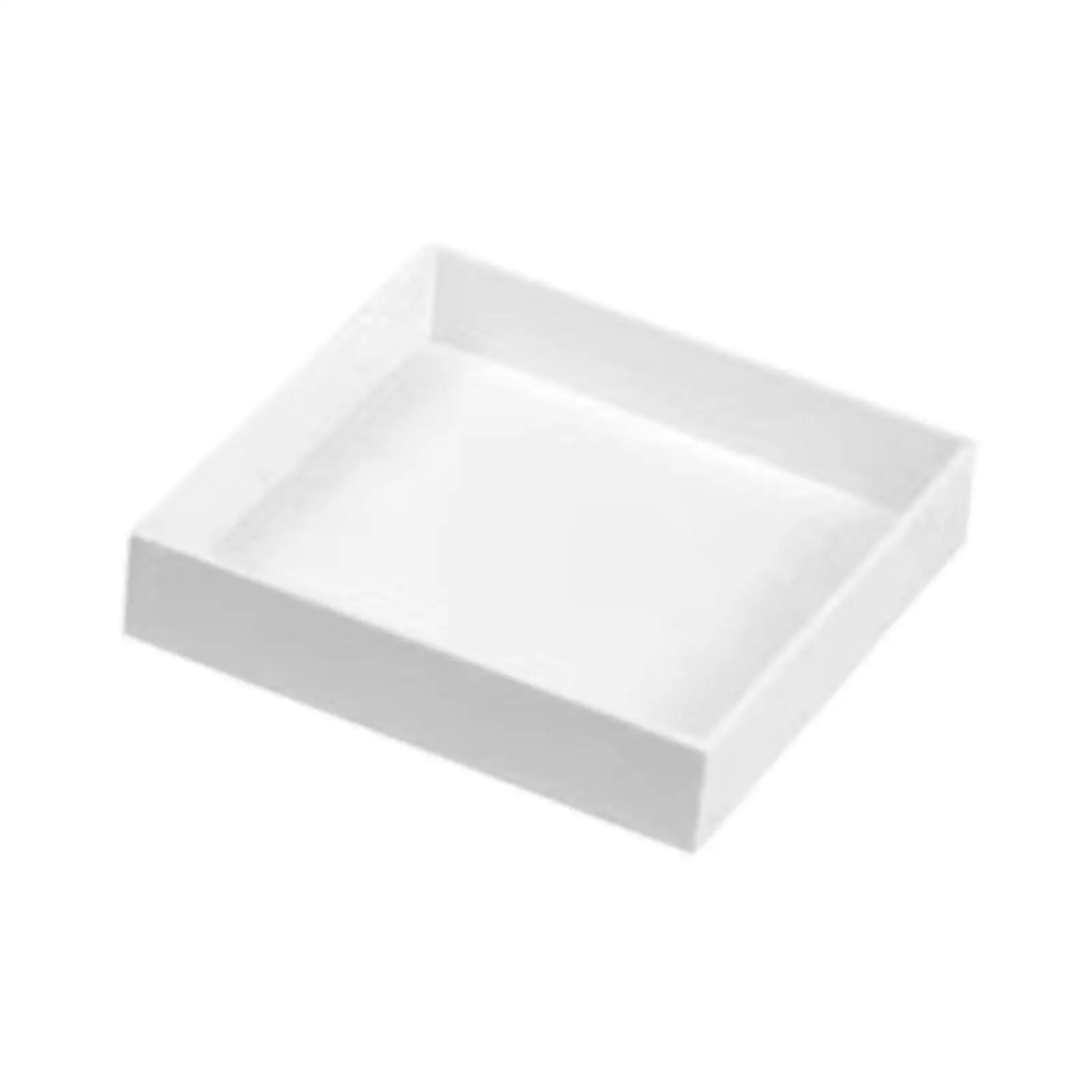 Buffet Riser Acrylic White Cube Display Stand Stackable Food Riser Set Dessert Table for Weddings Parties Brunch