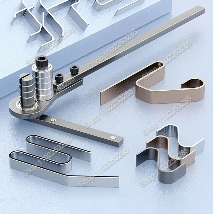 Manual labor-saving DIY Furniture Art Bending Tools Manual Iron Block Bending Machine Steel Plate iron wire Bending tools
