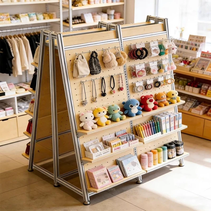 Merchandise store storage rack floor rack, multi-layer picture bookshelf, stationery picture book rack