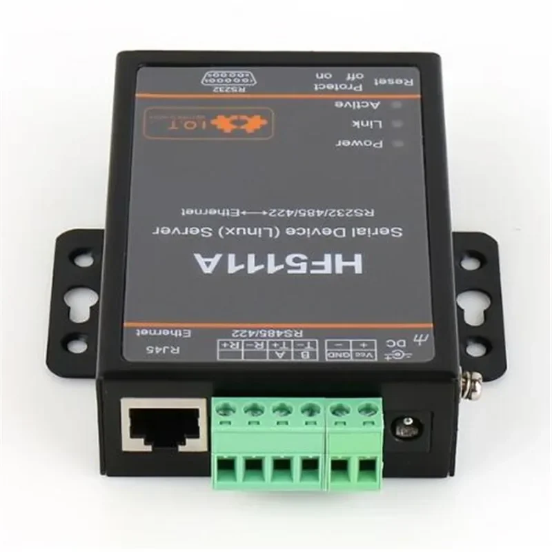 1pcs/pack Wifi module 5111A RJ45 RS232/485/422 To Ethernet Linux Serial Port Server Converter Device Industrial