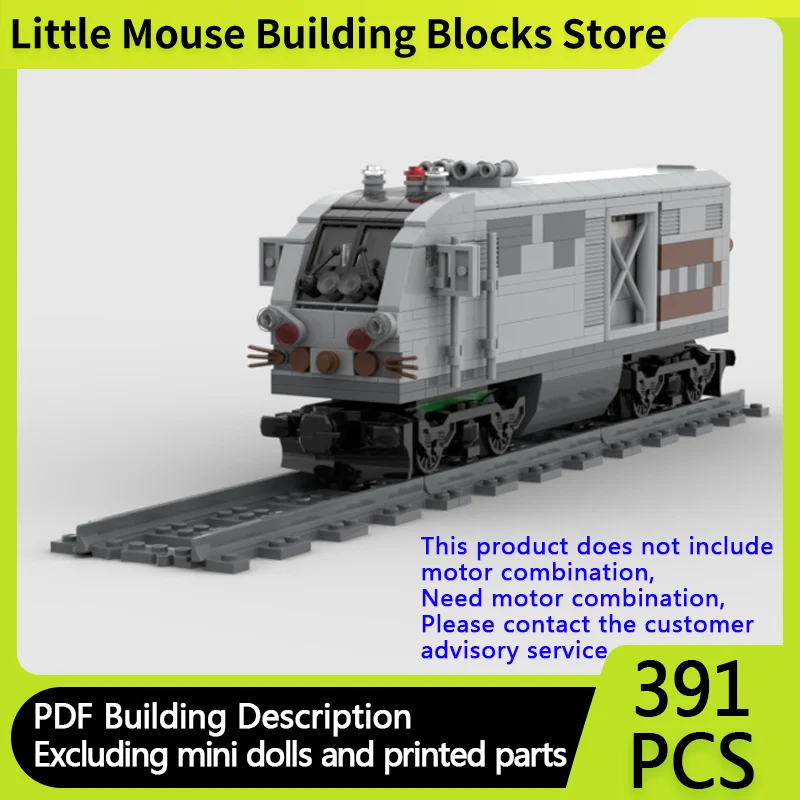 City Car Model MOC Building Bricks Dark Chocolate Smart Locomotive Modular Technology Gifts Holiday Assemble Children Toys Suit