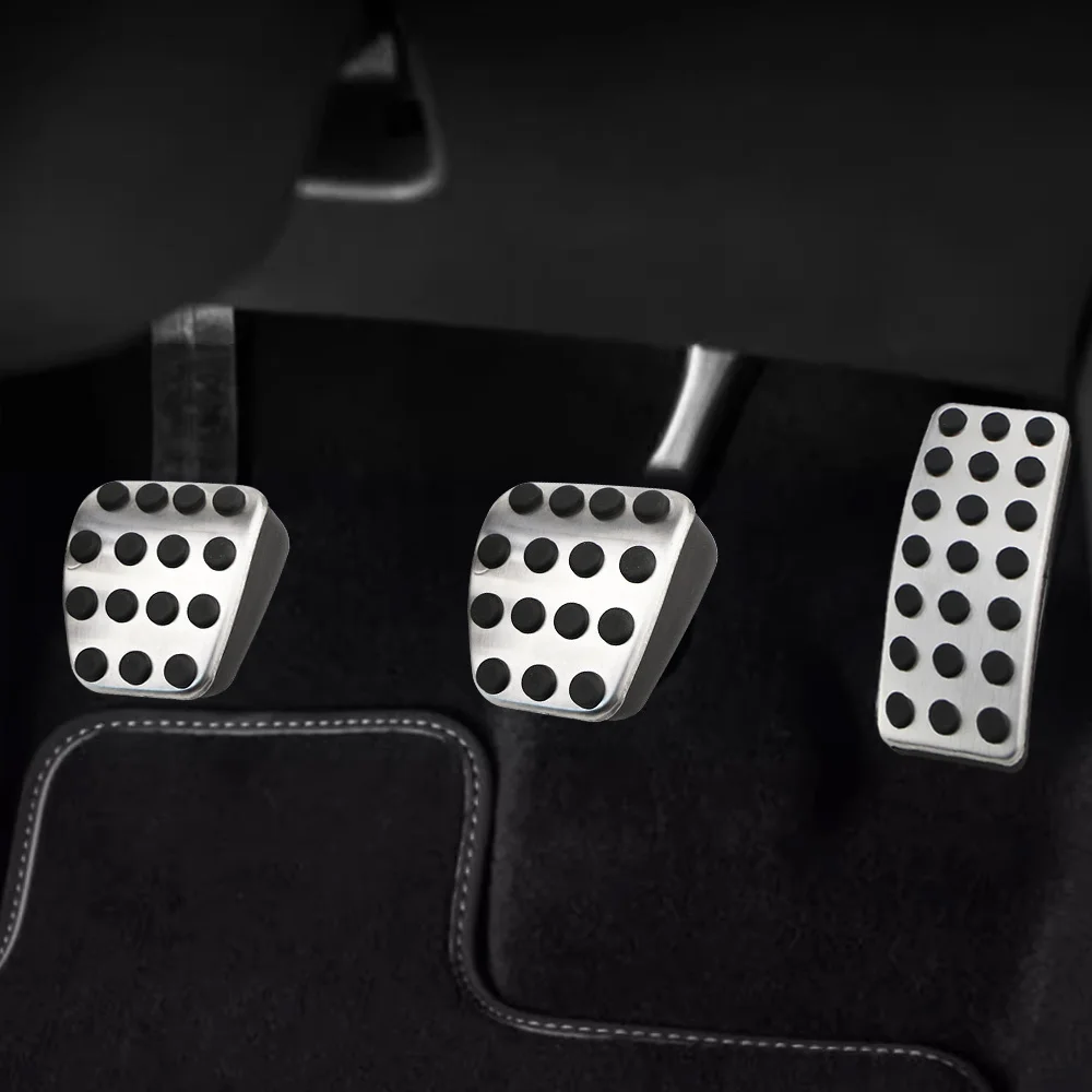Auto-Pedale für Mercedes Benz A B GLA CLA GLB-Klasse W177 W247 X257 C118 X247 2019 2020 2021 Gas-Kraftstoff-Bremspedal-Pads-Abdeckungsmatten – Detail 3