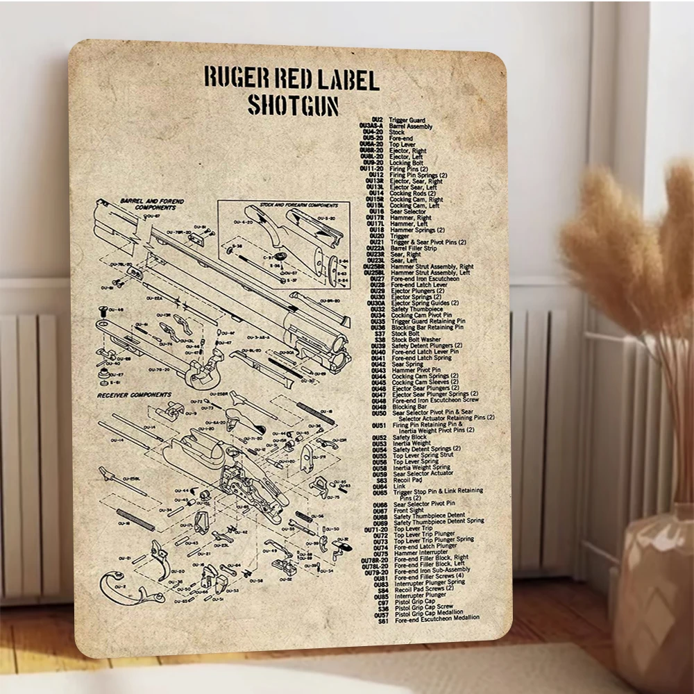 ルガー レッドラベル ショットガン 回路図 ヴィンテージ メ - Vintage Collectible Guns のレビューと価格