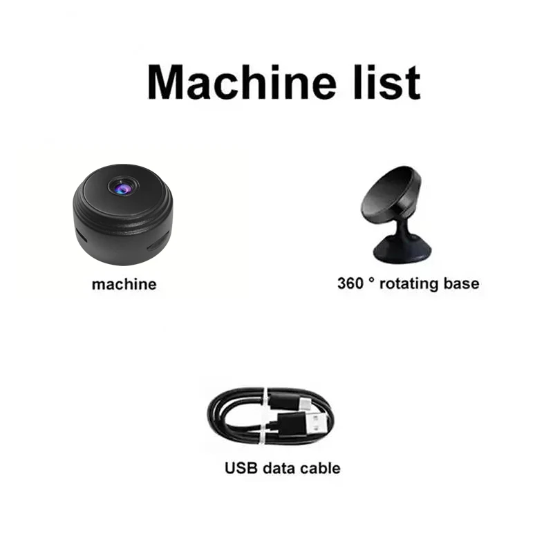 Беспроводная мини-камера A9 с поддержкой Wi-Fi