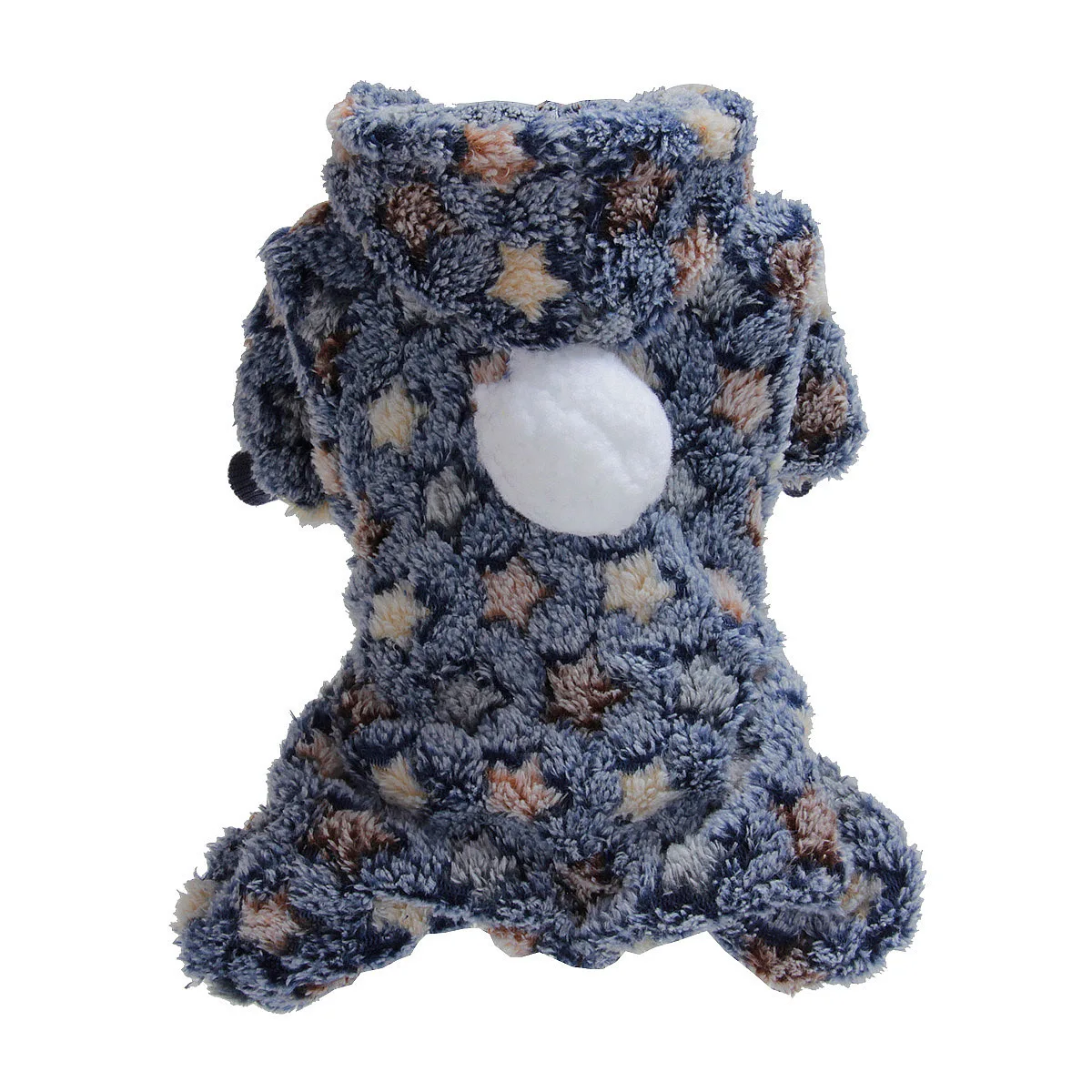 2024 Pet Dog Clothes Pajamas Cold Weather Coats Pet Four Legged Pajamas Apparel Soft Flannel Dog Jumpsuit Costume Apparel
