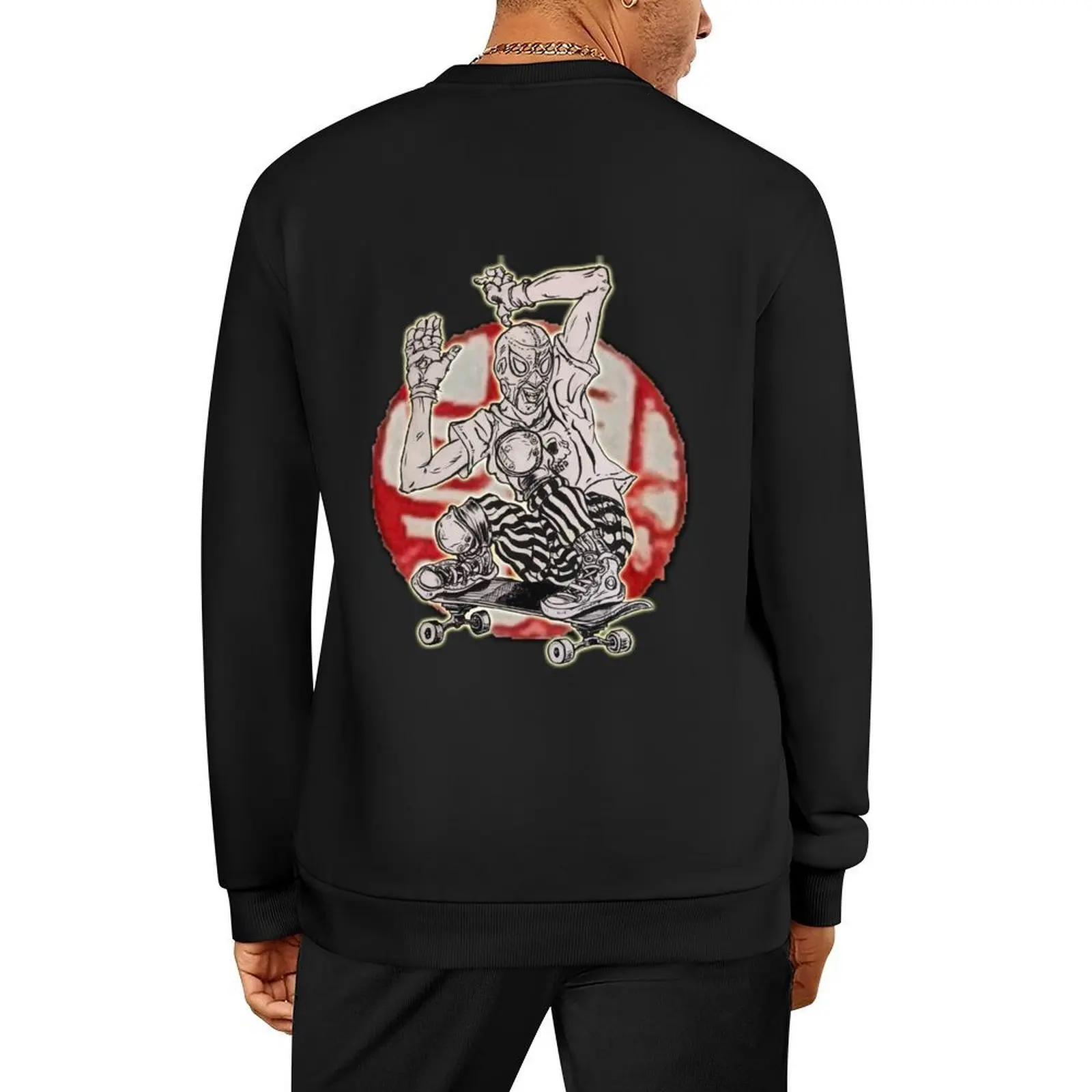 

Luchaboarder Pullover men's clothing blouse korean style clothes men's winter sweater new sweatshirt
